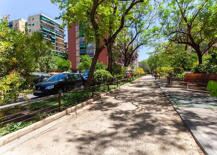 Acogedor Frente A Plaza Del Cedro Lägenhet *